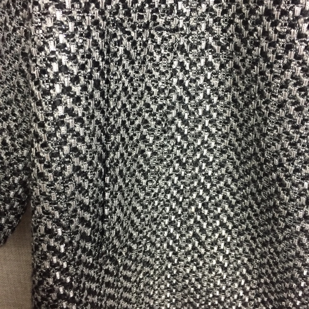 Bill Blass/ 3/4 Sleeve Two Button Swing Coat Sz L - Picture 4 of 7